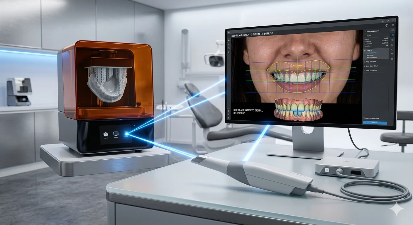 Fluxo Digital Completo: O Maior Salto Estrutural da Odontologia Moderna
