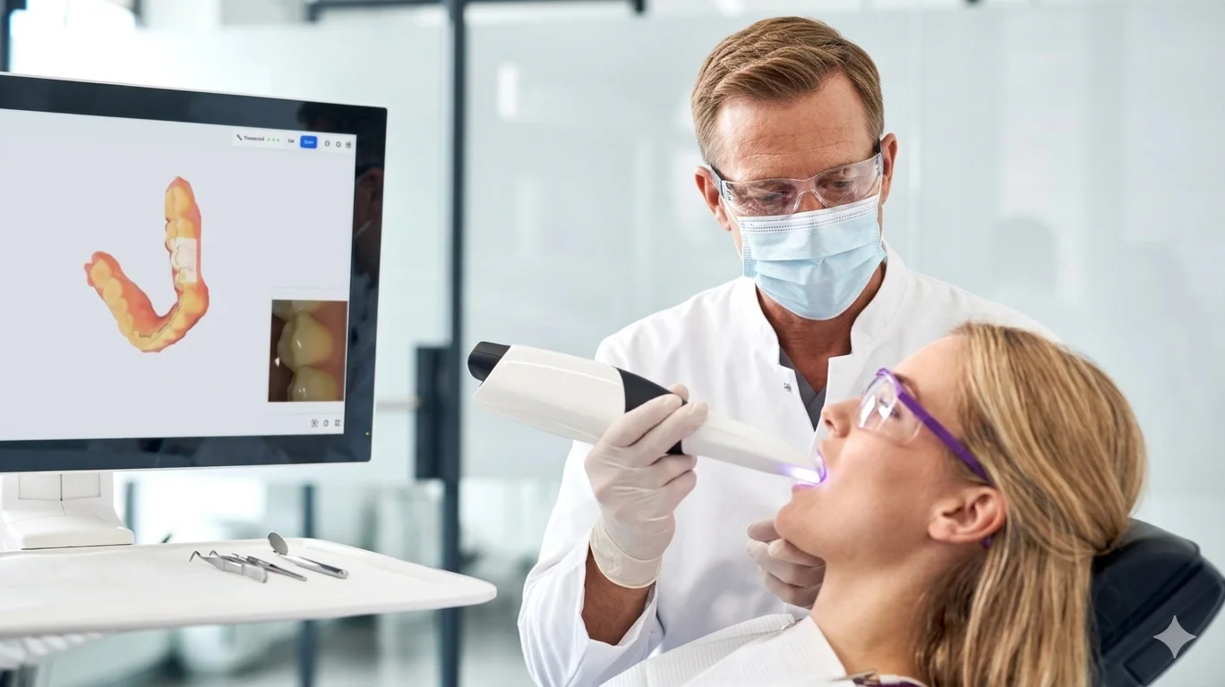 Scanners intraorais e odontologia digital: o fim dos moldes tradicionais