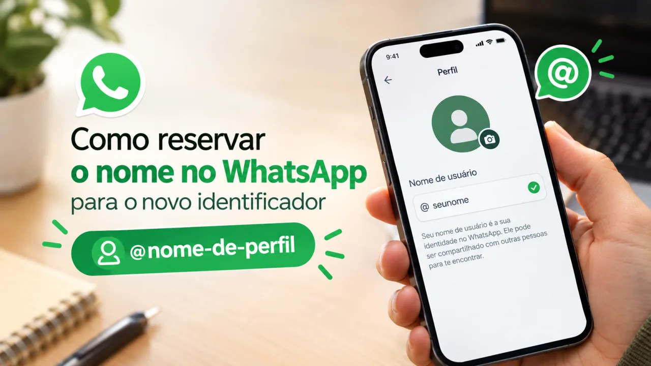 Username no WhatsApp Business: como reservar o nome da sua clínica (passo a passo)